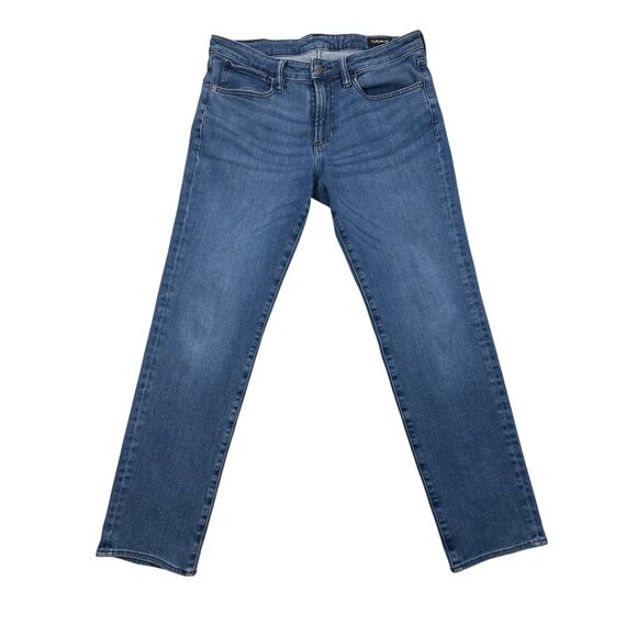 Bonobos Jeans Mens 32x32 Blue Denim Straight‎ Stretch - Picture 1 of 10